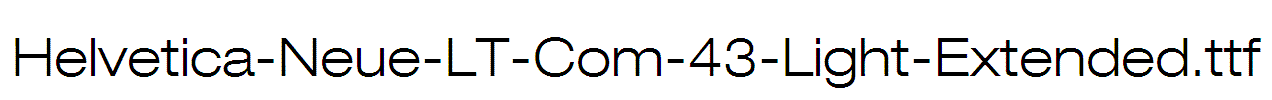 Helvetica-Neue-LT-Com-43-Light-Extended