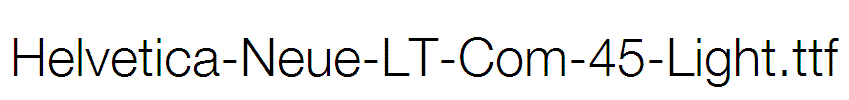 Helvetica-Neue-LT-Com-45-Light