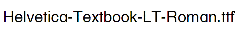 Helvetica-Textbook-LT-Roman