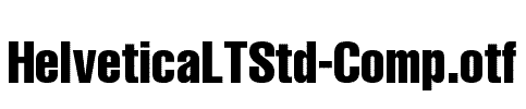 HelveticaLTStd-Comp