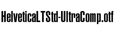 HelveticaLTStd-UltraComp