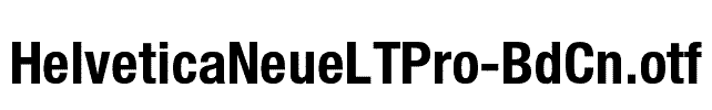 HelveticaNeueLTPro-BdCn