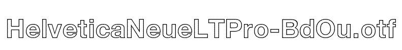 HelveticaNeueLTPro-BdOu
