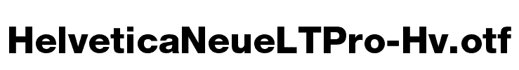 HelveticaNeueLTPro-Hv