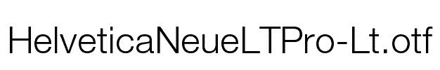 HelveticaNeueLTPro-Lt