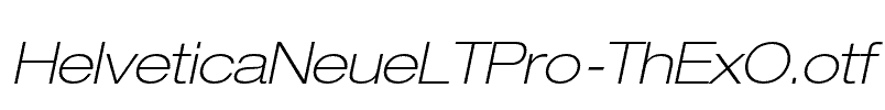 HelveticaNeueLTPro-ThExO