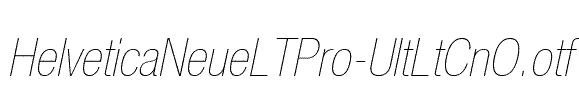 HelveticaNeueLTPro-UltLtCnO