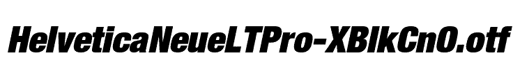 HelveticaNeueLTPro-XBlkCnO