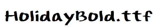 HolidayBold