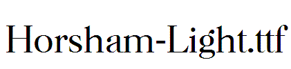 Horsham-Light