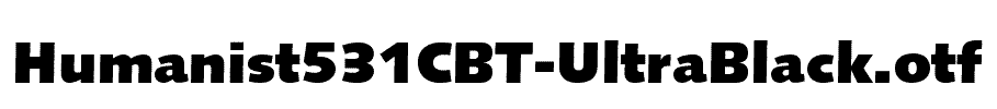 Humanist531CBT-UltraBlack
