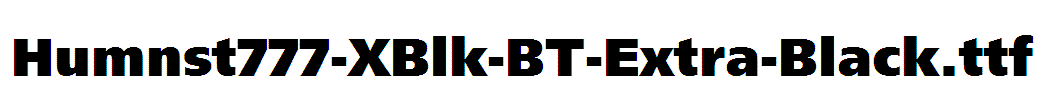 Humnst777-XBlk-BT-Extra-Black