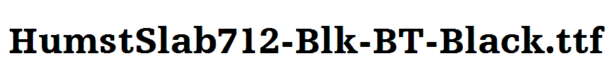 HumstSlab712-Blk-BT-Black