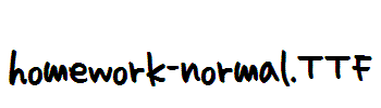 homework-normal
