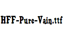 HFF-Pure-Vain