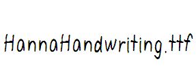 HannaHandwriting