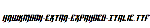 Hawkmoon-Extra-expanded-Italic