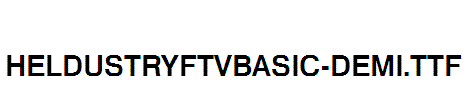 HeldustryFTVBasic-Demi