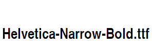 Helvetica-Narrow-Bold