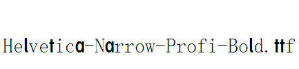 Helvetica-Narrow-Profi-Bold