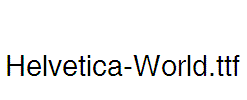 Helvetica-World