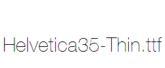 Helvetica35-Thin