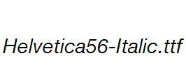 Helvetica56-Italic