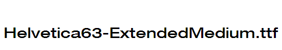 Helvetica63-ExtendedMedium