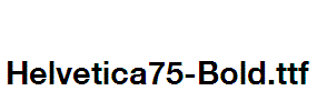 Helvetica75-Bold