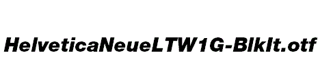 HelveticaNeueLTW1G-BlkIt