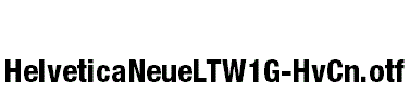 HelveticaNeueLTW1G-HvCn