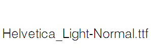 Helvetica_Light-Normal