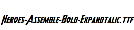 Heroes-Assemble-Bold-Expandtalic