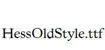 HessOldStyle