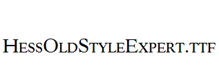 HessOldStyleExpert