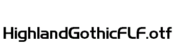 HighlandGothicFLF