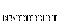 HuxleyVerticalBT-Regular