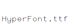 HyperFont