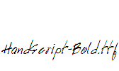 HandScript-Bold