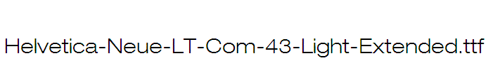 Helvetica-Neue-LT-Com-43-Light-Extended