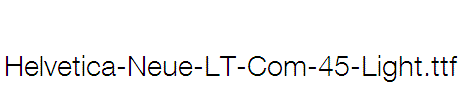 Helvetica-Neue-LT-Com-45-Light