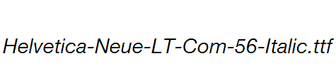 Helvetica-Neue-LT-Com-56-Italic