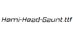 Hemi-Head-Gaunt