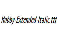 Hobby-Extended-Italic