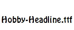 Hobby-Headline