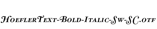 HoeflerText-Bold-Italic-Sw-SC