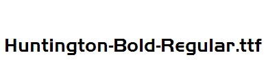 Huntington-Bold-Regular