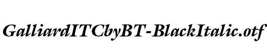 GalliardITCbyBT-BlackItalic