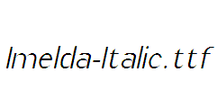 Imelda-Italic