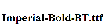 Imperial-Bold-BT